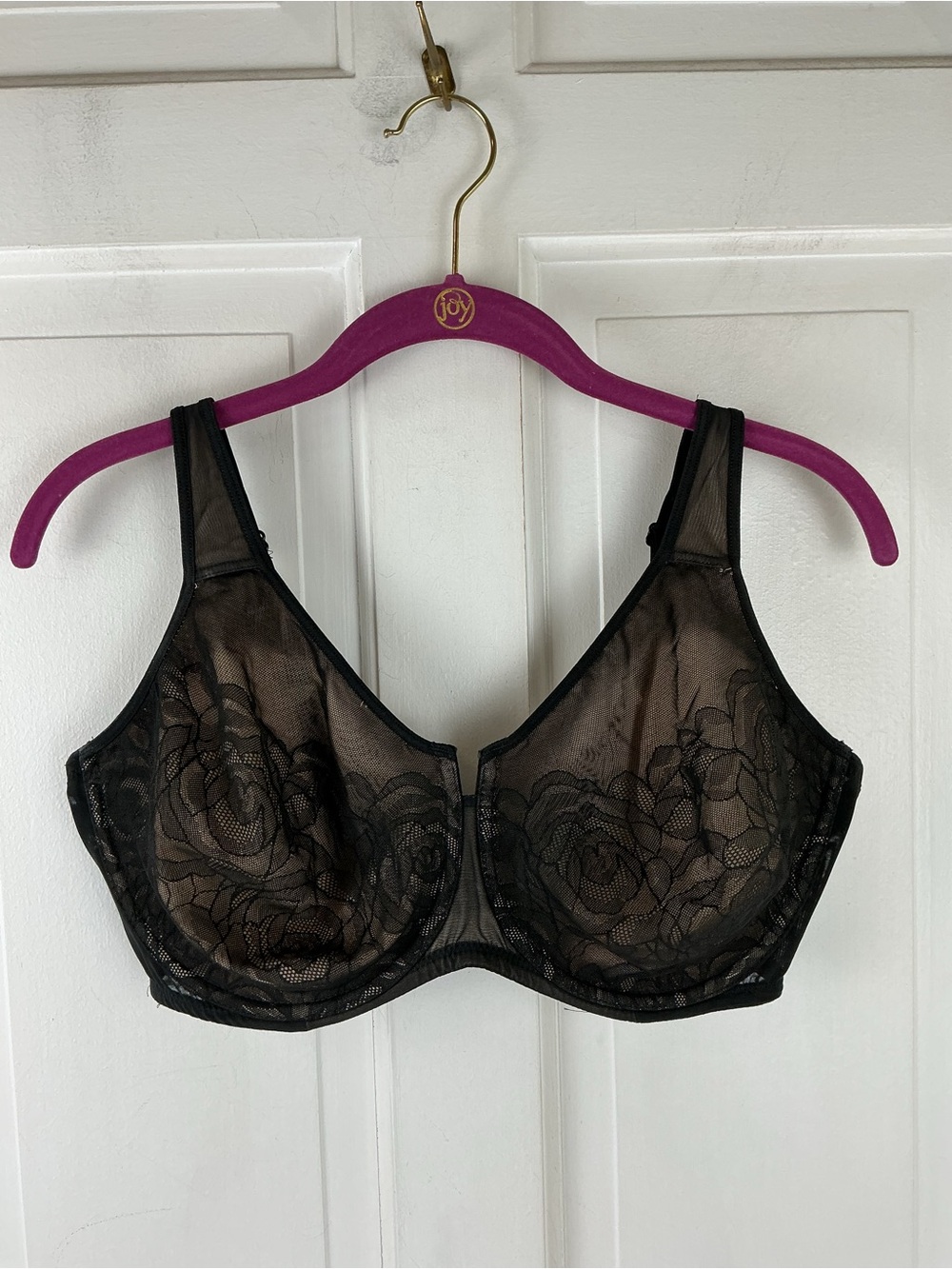 Wacoal Stark Beauty Underwire Bra Black Size 36G 855225